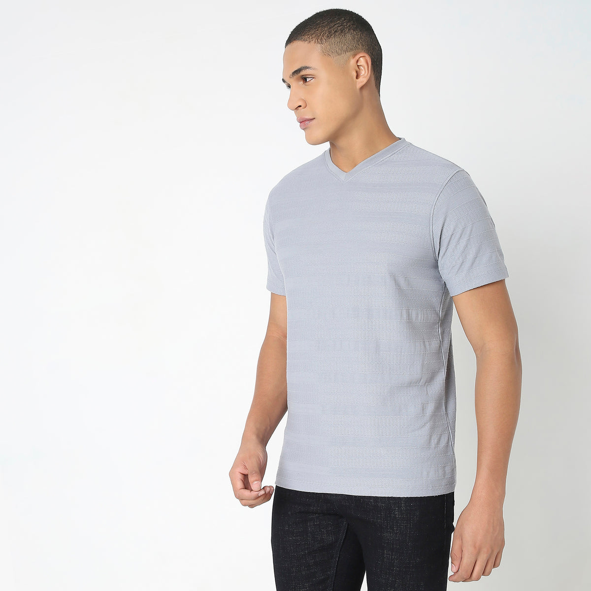 Regular Fit Structured T-Shirt