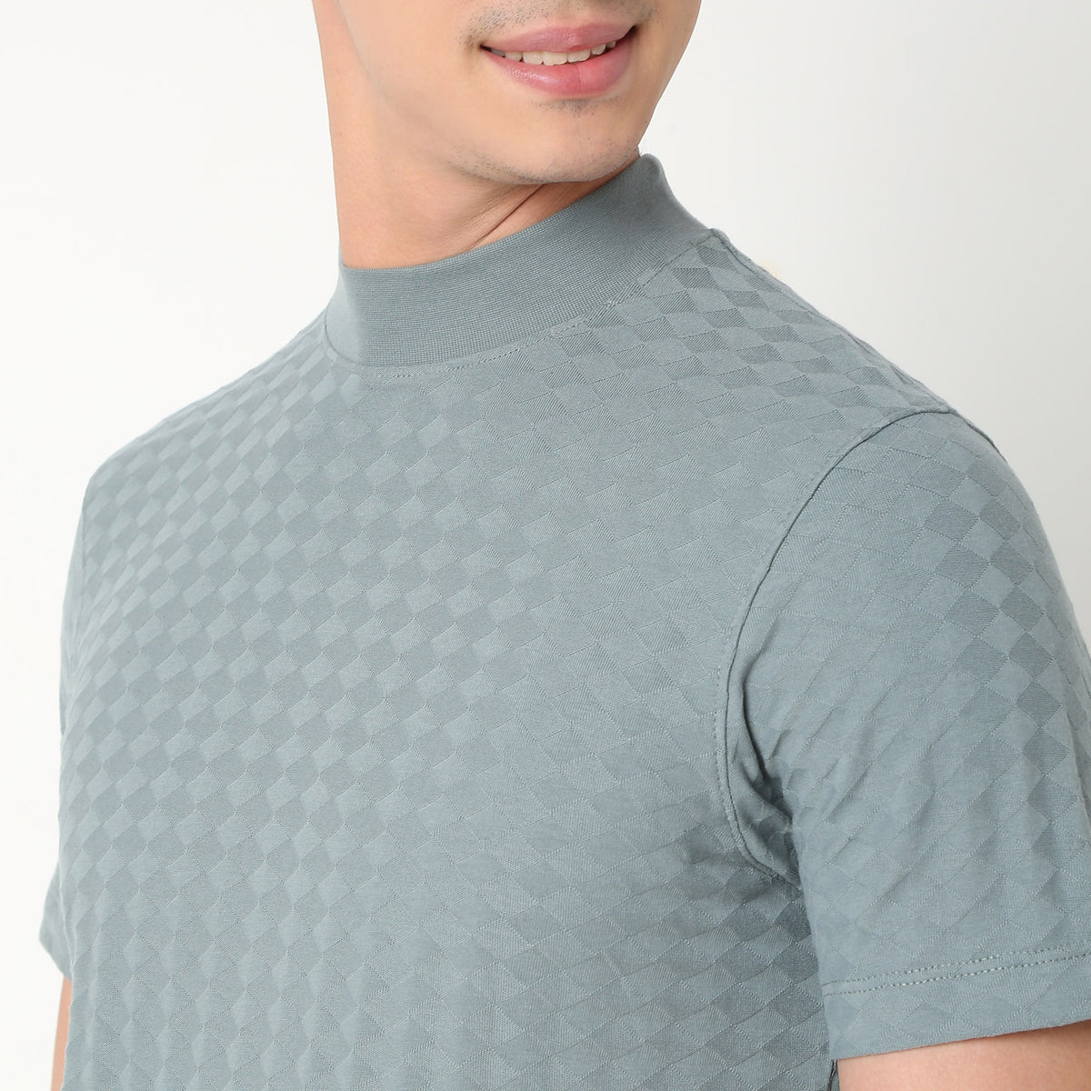 Regular Fit Structured T-Shirt