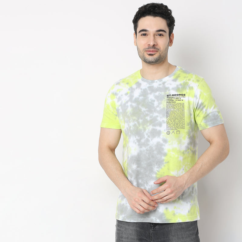 Regular Fit Tie - Dye T-Shirt