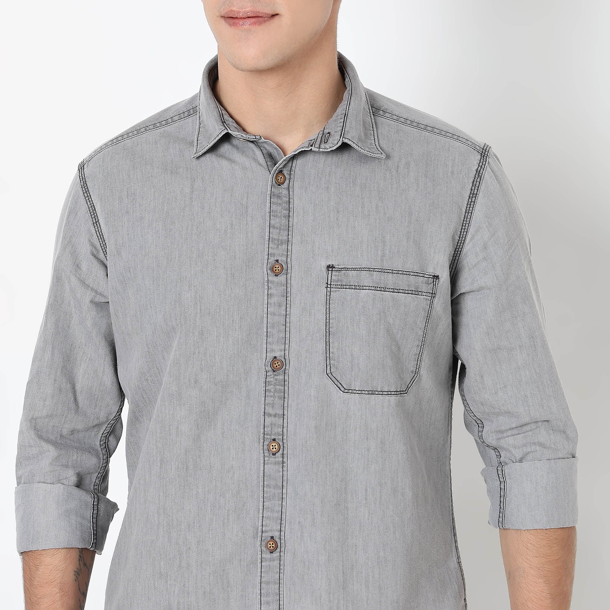 Cruiser Shirt™ - Authentic Indigo - Classic Denim Regular Fit