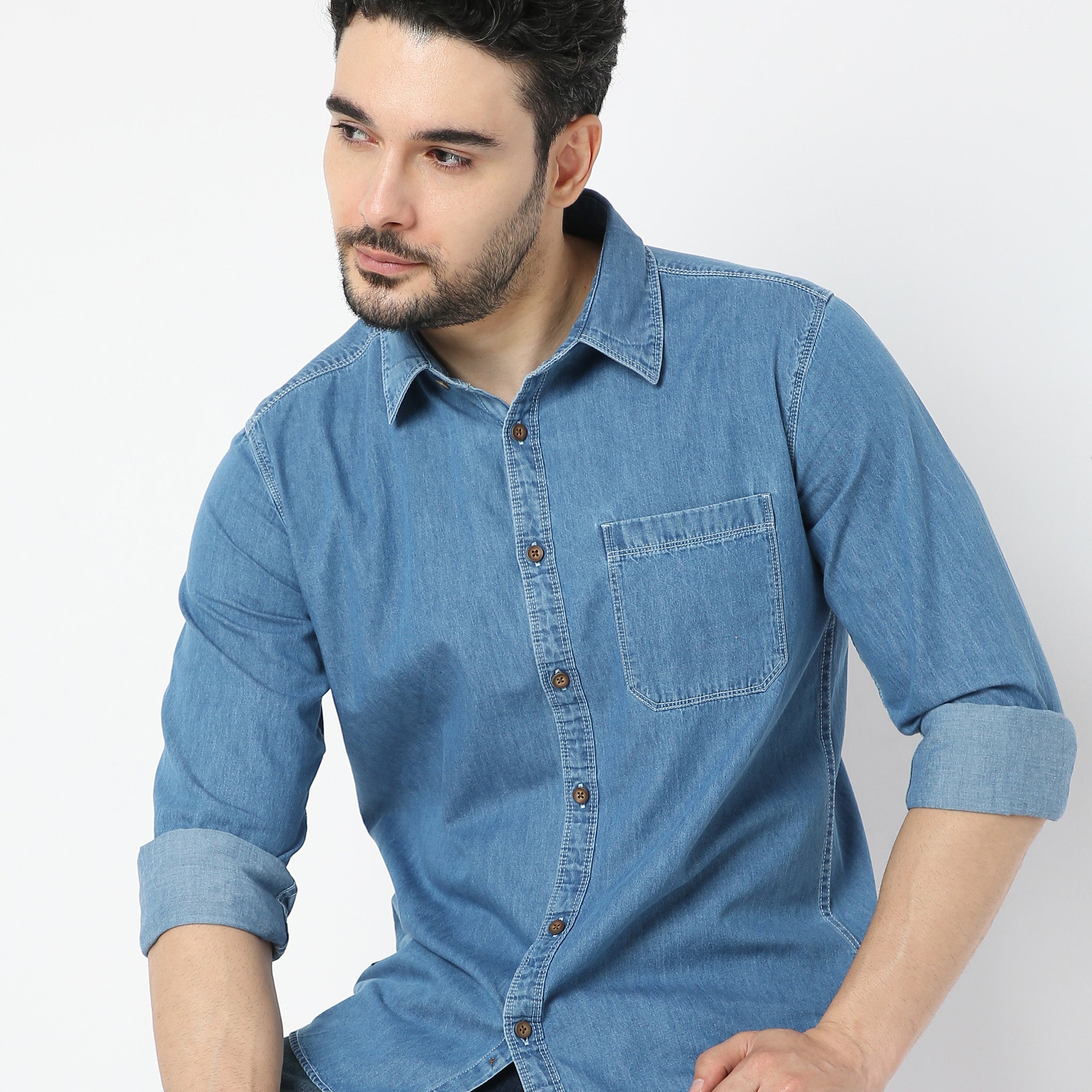 Cruiser Shirt™ - Authentic Indigo - Classic Denim Regular Fit