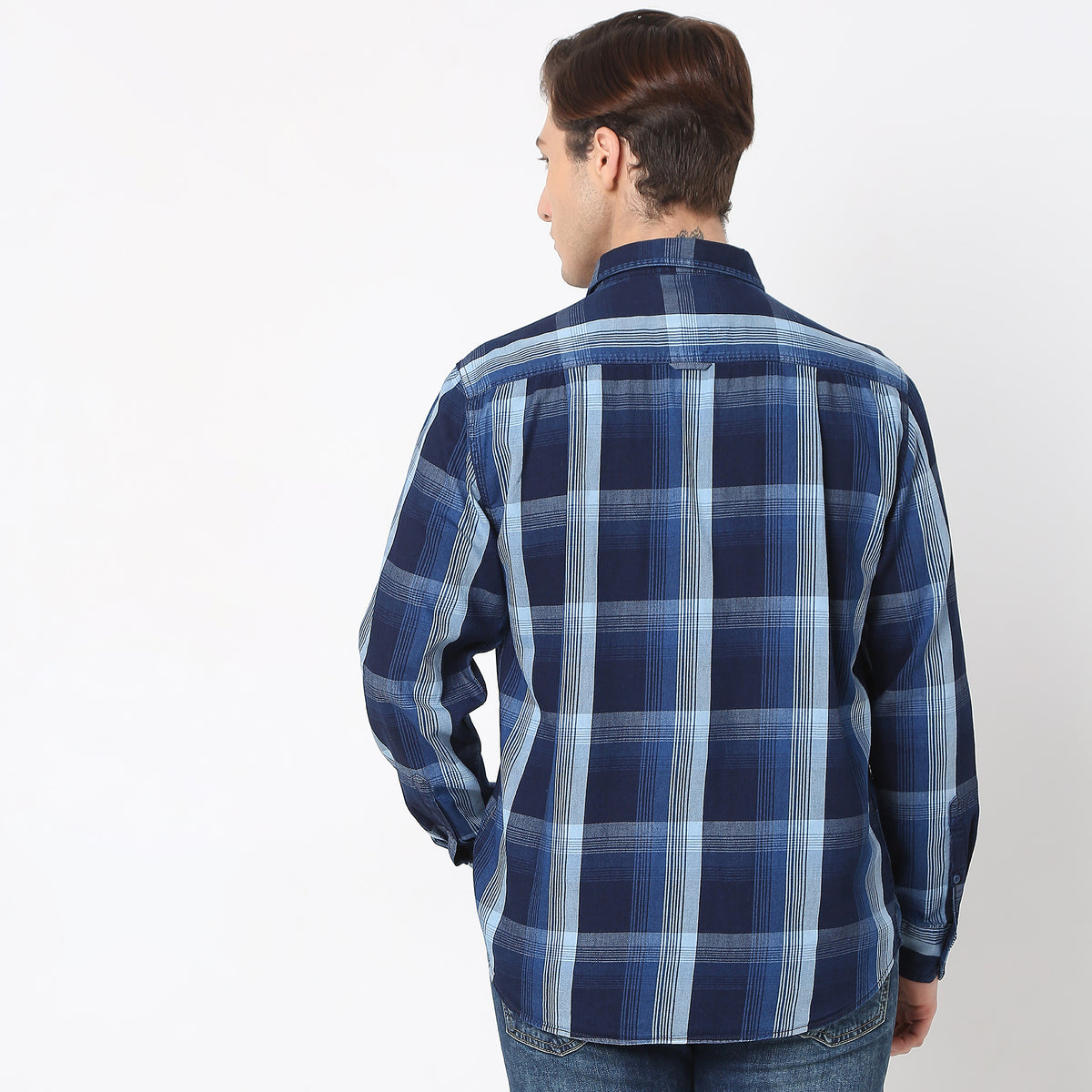 Regular Fit Checkered Shirt