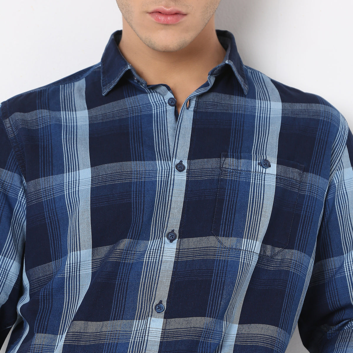 Regular Fit Checkered Shirt