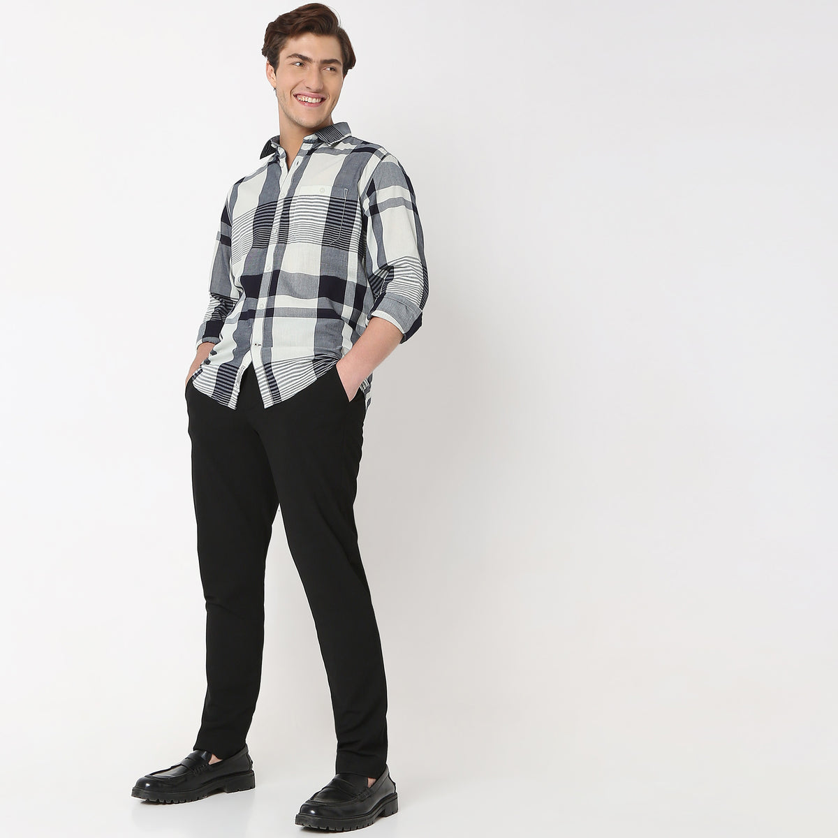 Regular Fit Checkered Shirt