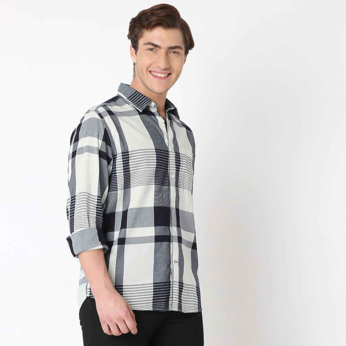 Regular Fit Checkered Shirt