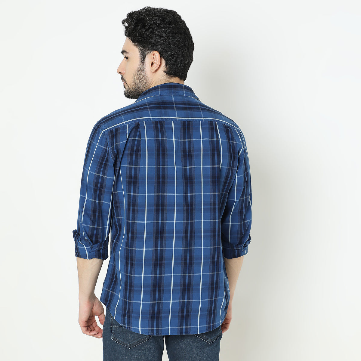 Regular Fit Checkered Shirt