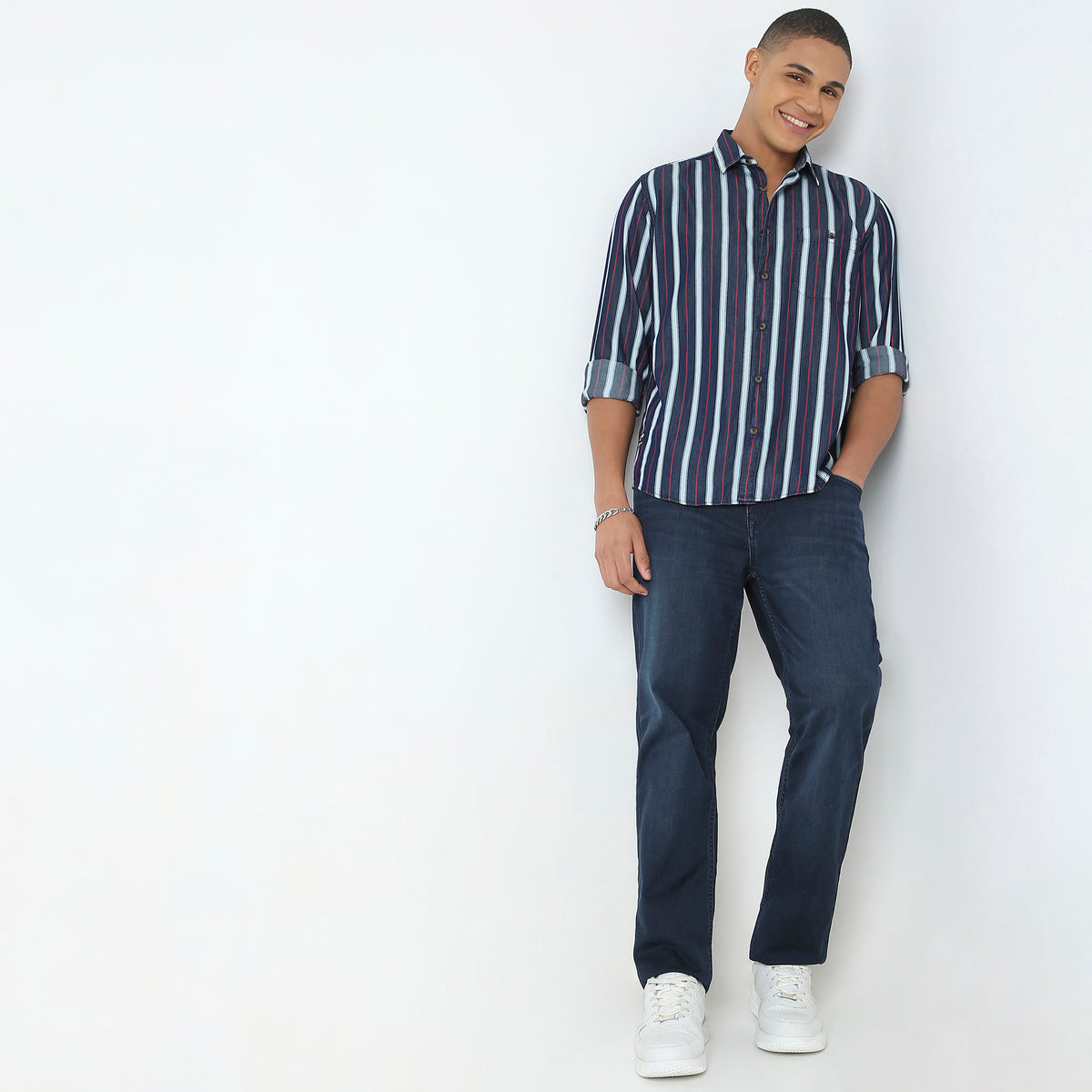 Regular Fit Striped Shirt