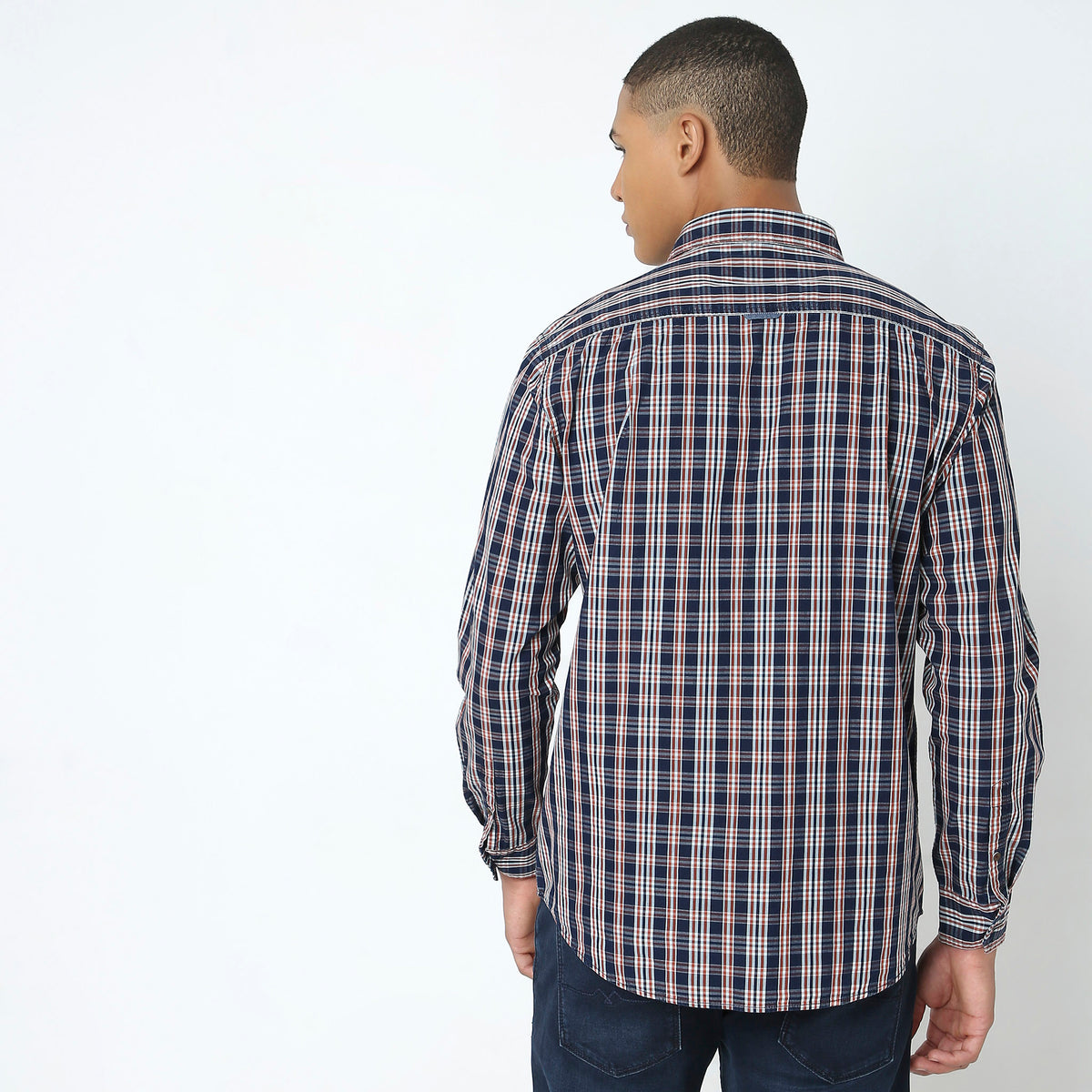 Regular Fit Checkered Shirt