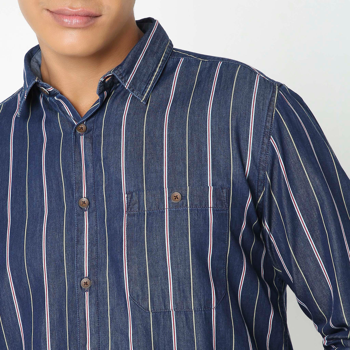 Regular Fit Striped Shirt