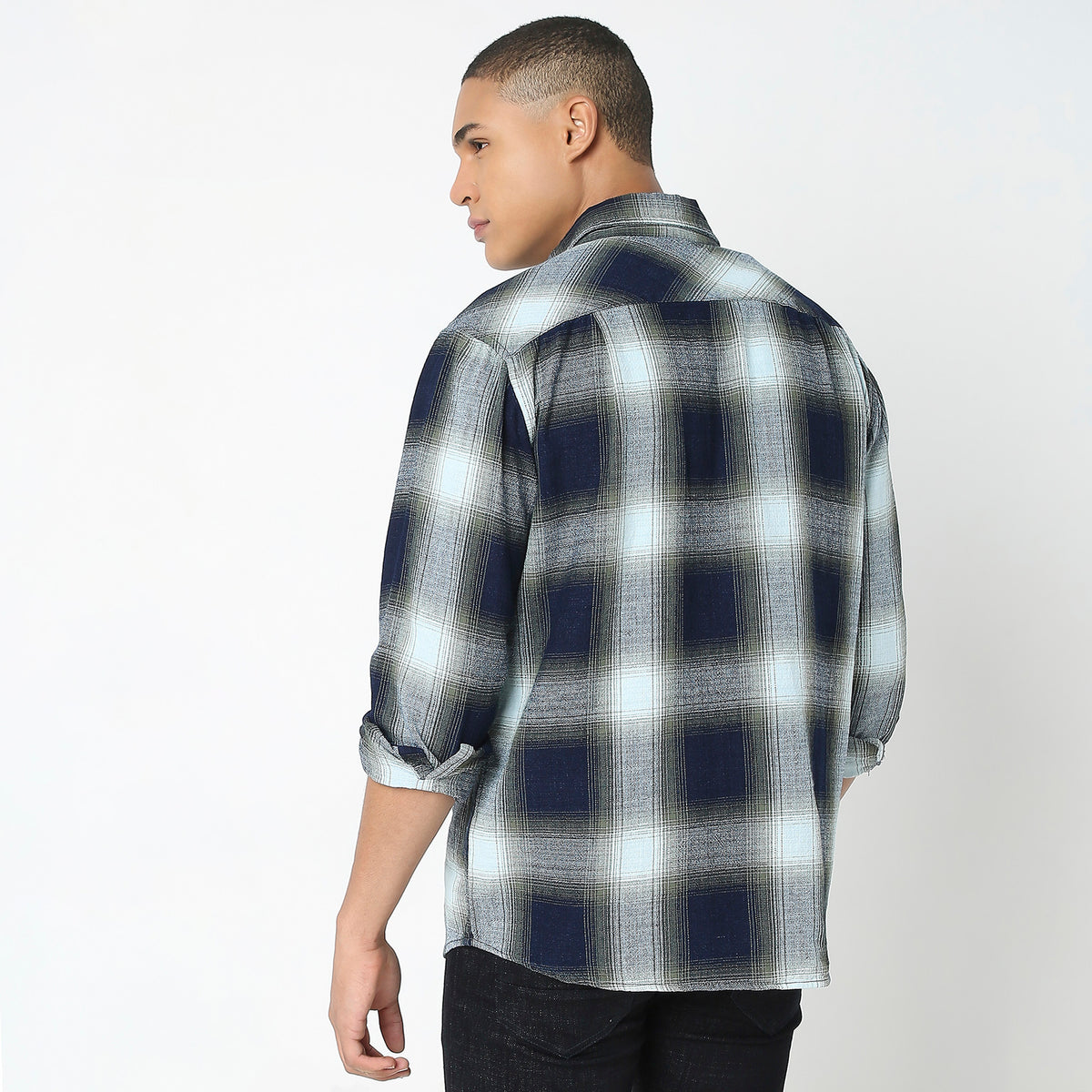 Regular Fit Checkered Shirt