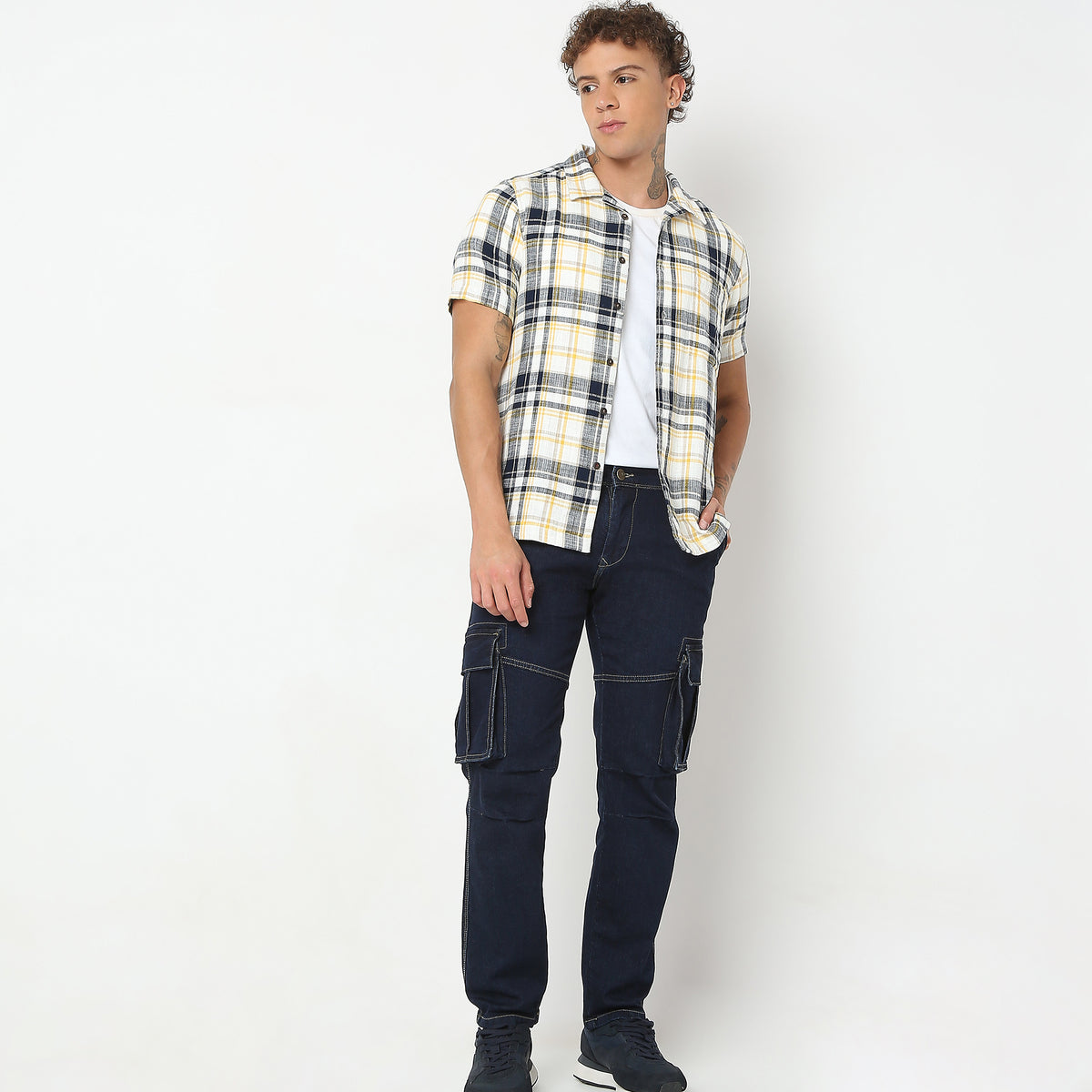 Regular Fit Checkered Shirt