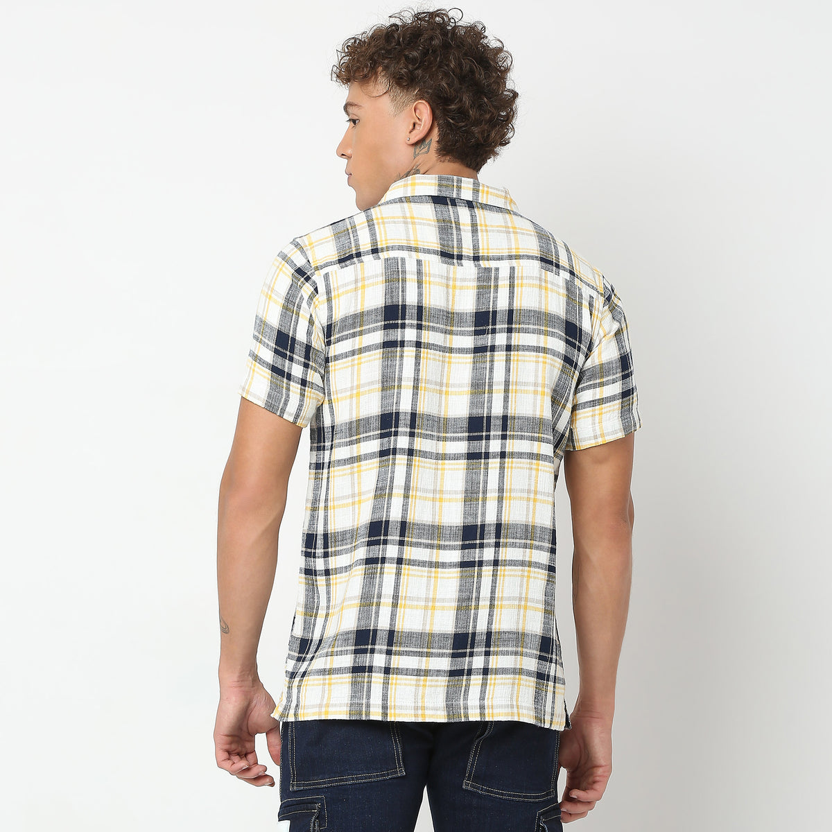 Regular Fit Checkered Shirt