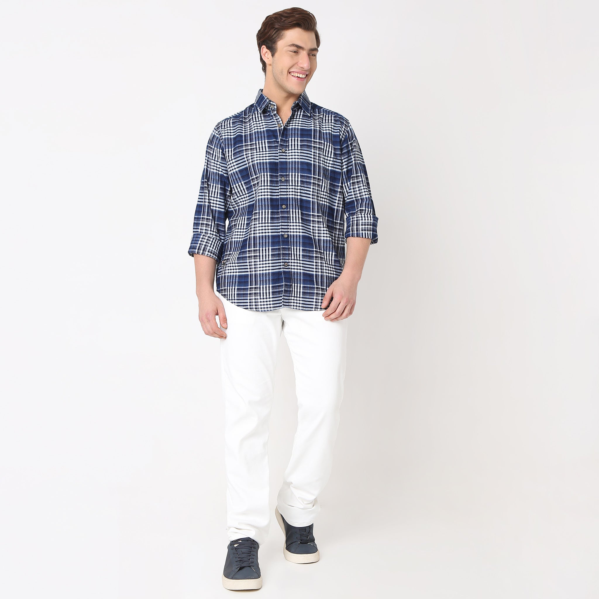Regular Fit Checkered Shirt