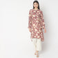 Flare Fit Printed Kurta