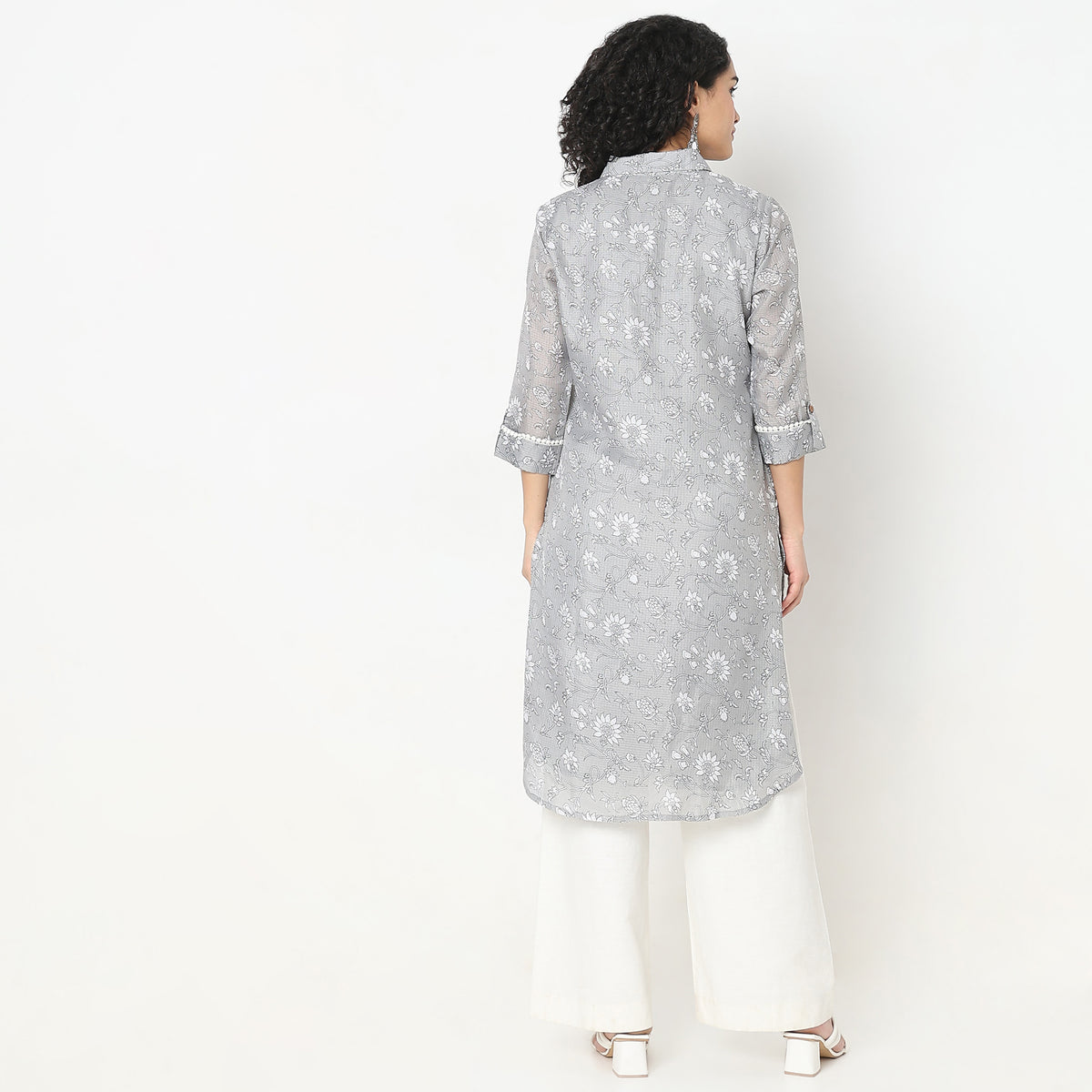 Flare Fit Printed Kurta