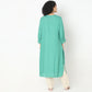 Relaxed Fit Embroidered Kurta
