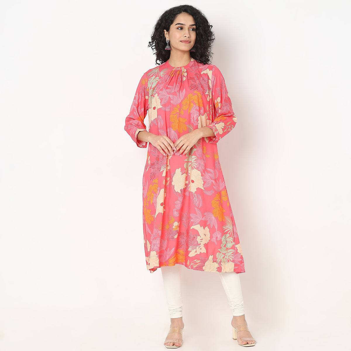 Regular Fit Printed Kurta