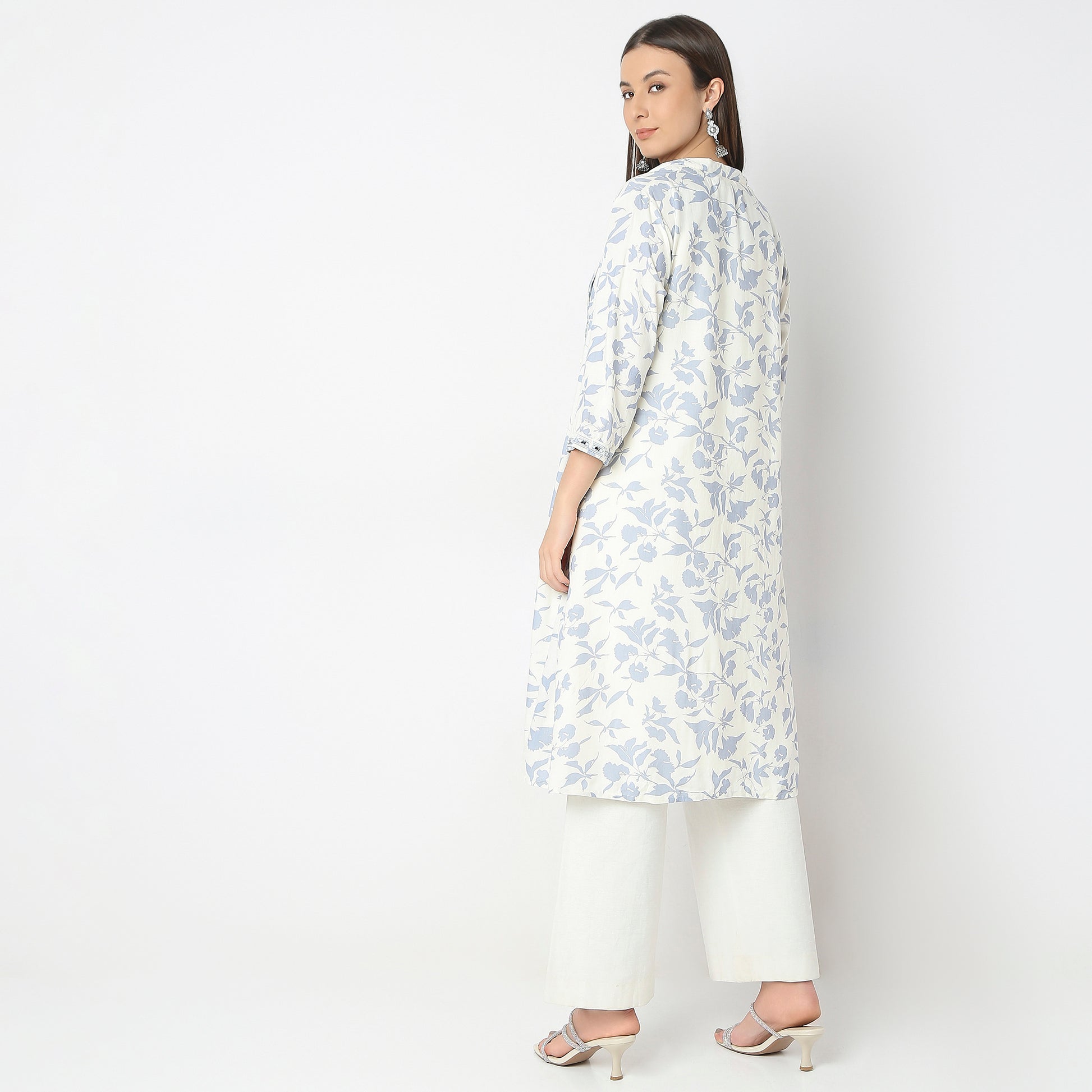 Straight Fit Printed Kurta