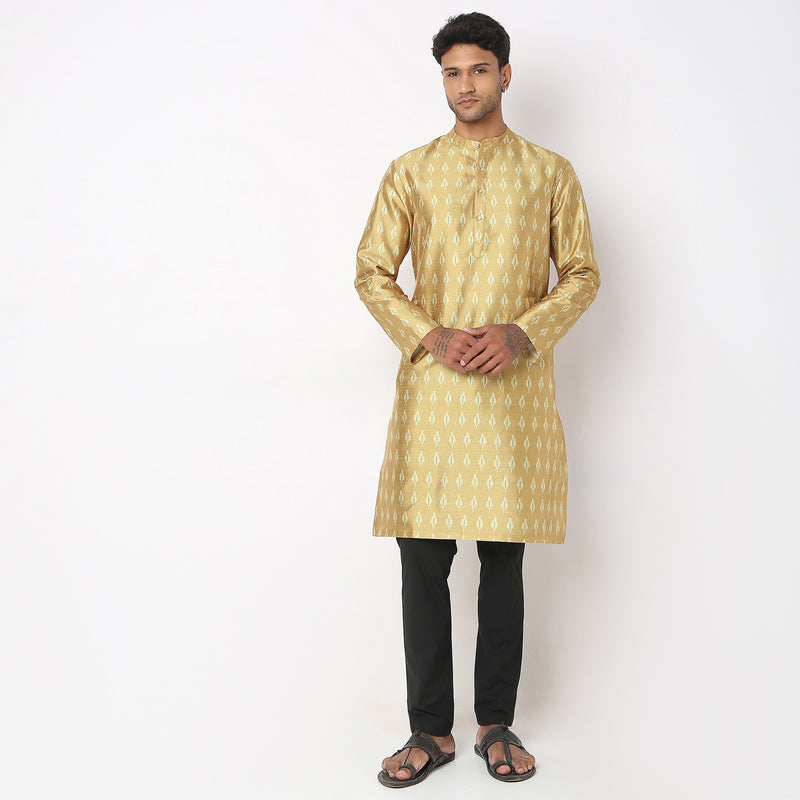 Regular Fit Printed Kurta