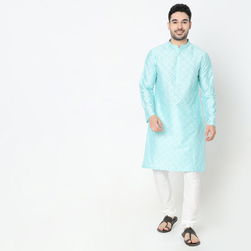 Regular Fit Printed Kurta