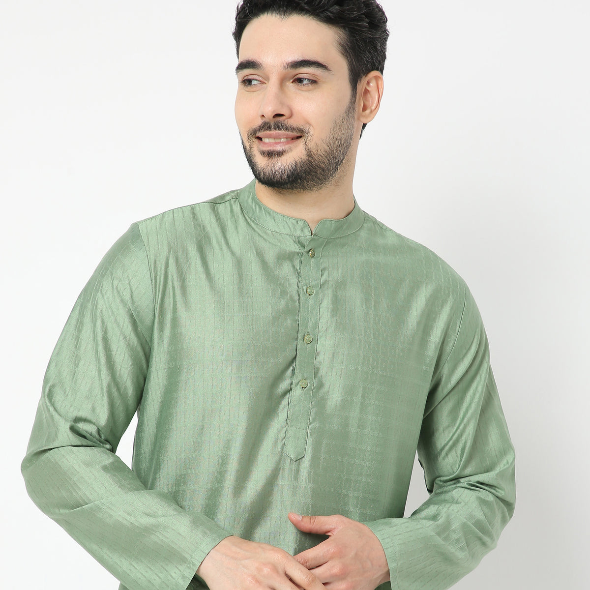 Regular Fit Solid Kurta