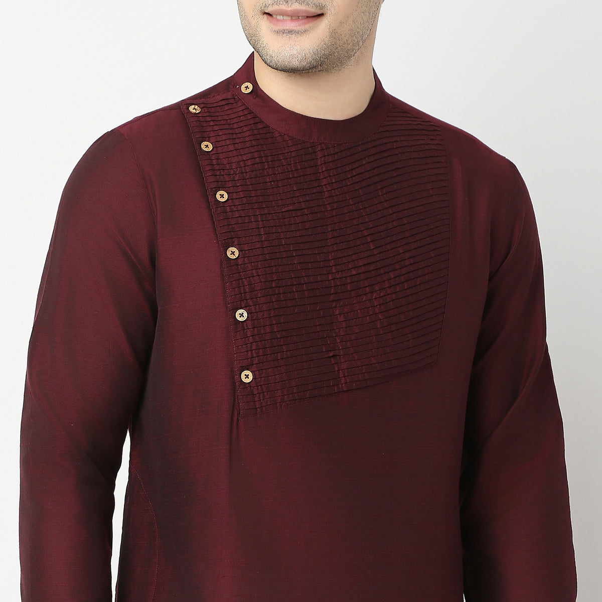 Regular Fit Solid Kurta