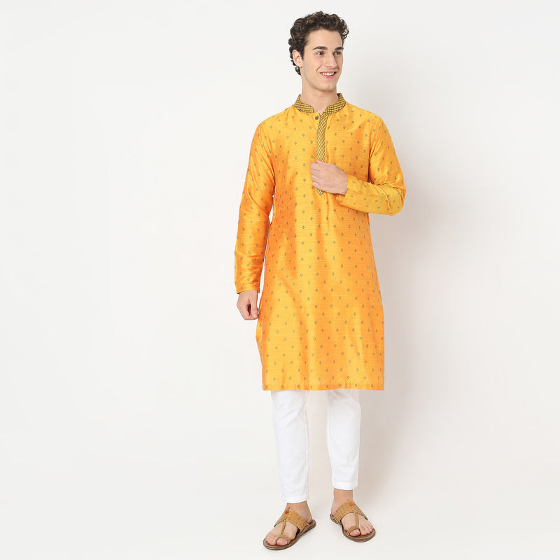 Regular Fit Printed Kurta