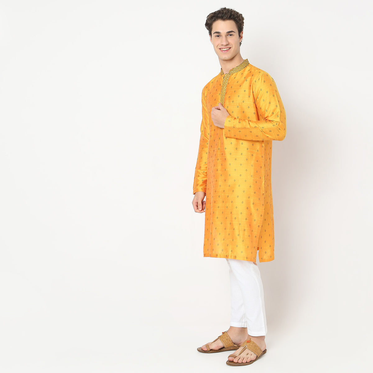 Regular Fit Printed Kurta