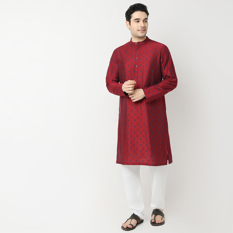 Regular Fit Printed Kurta