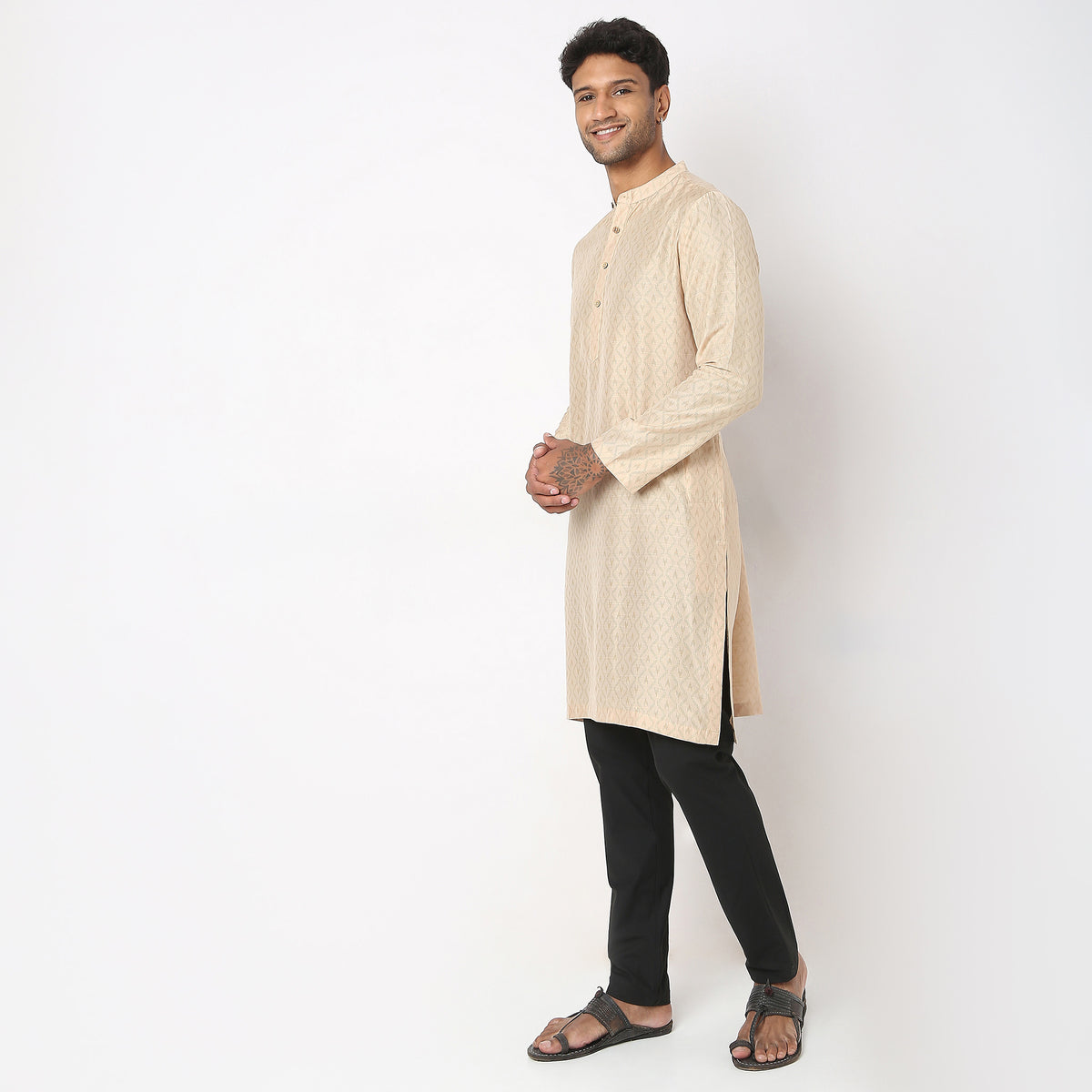 Regular Fit Printed Kurta