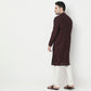 Regular Fit Jacquard Kurta