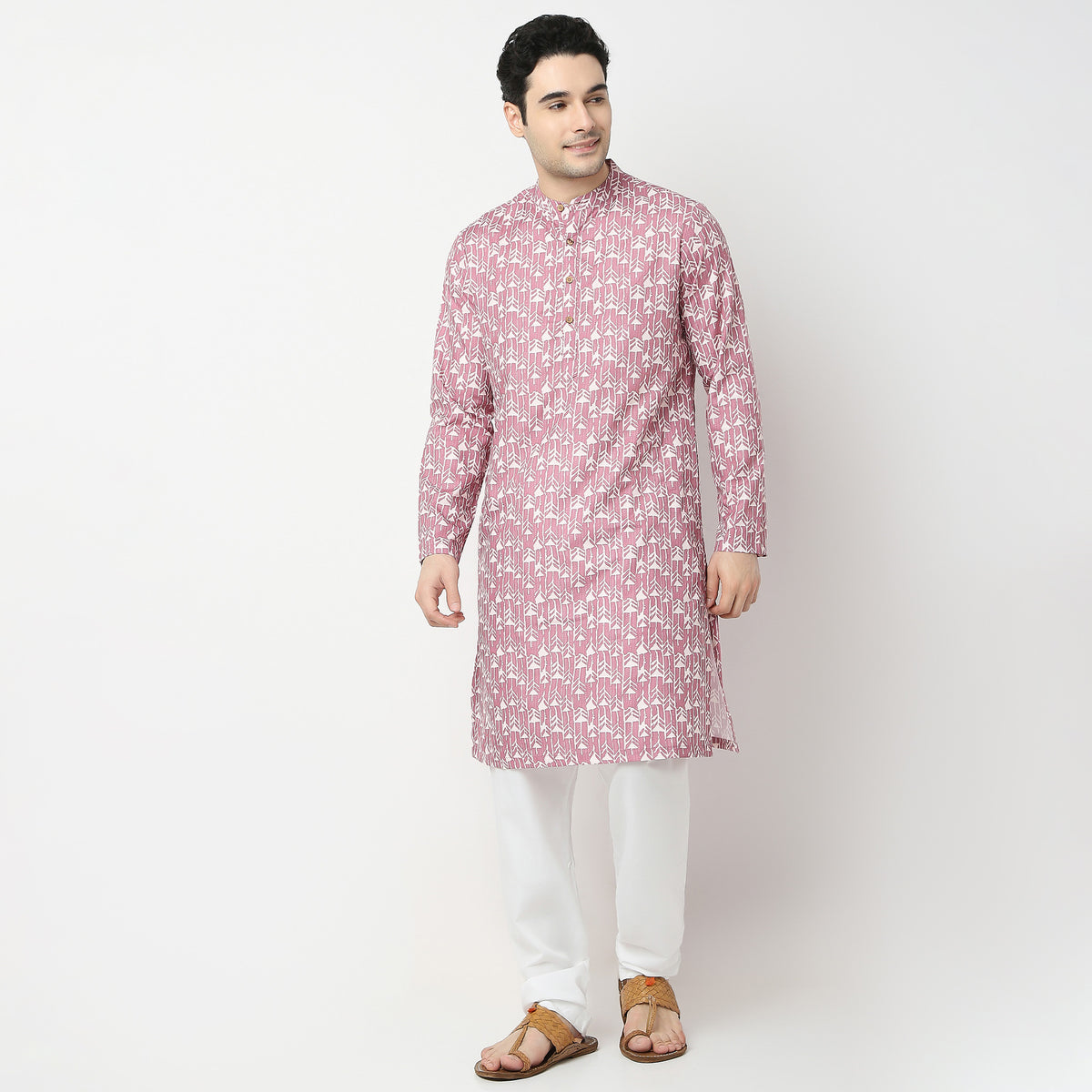 Regular Fit Printed Kurta