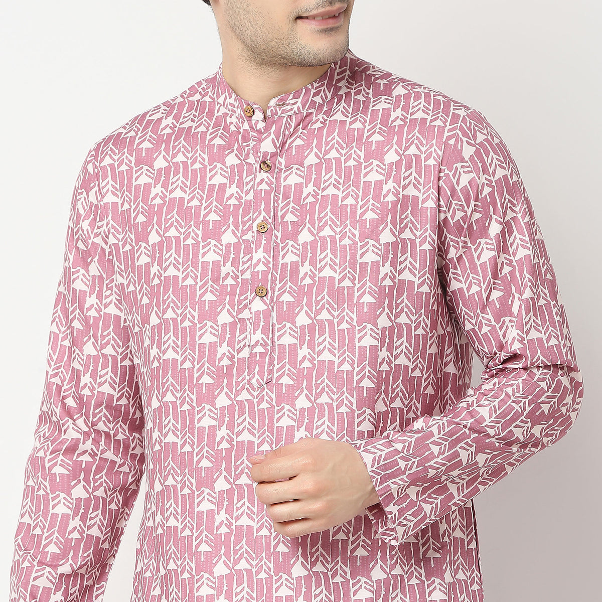 Regular Fit Printed Kurta