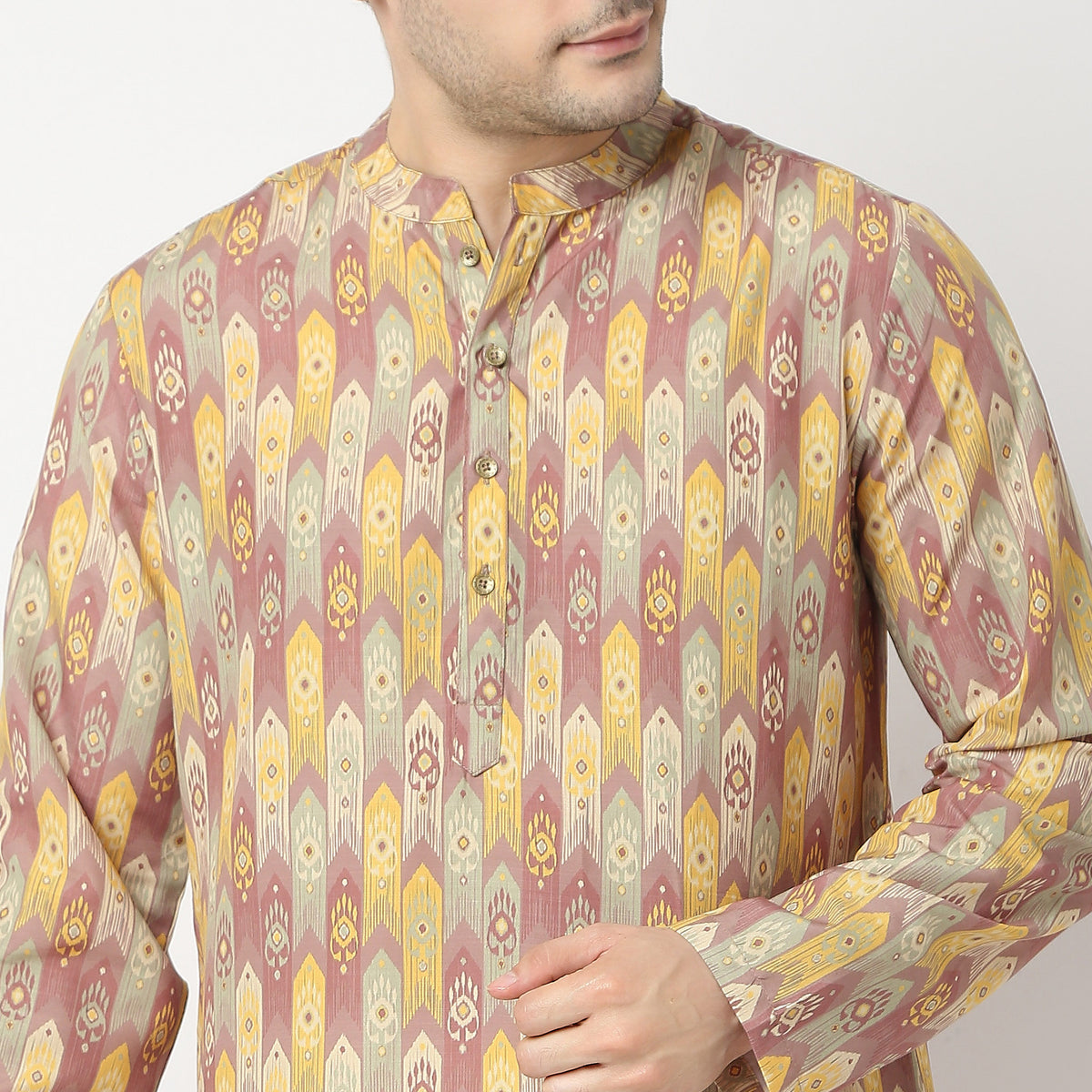 Regular Fit Printed Kurta