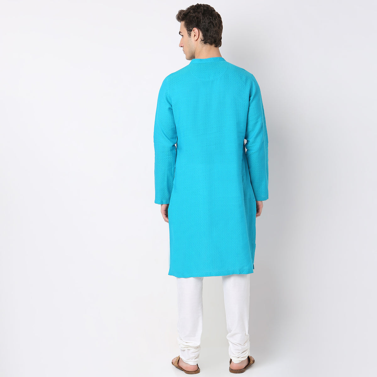 Regular Fit Structured Kurta