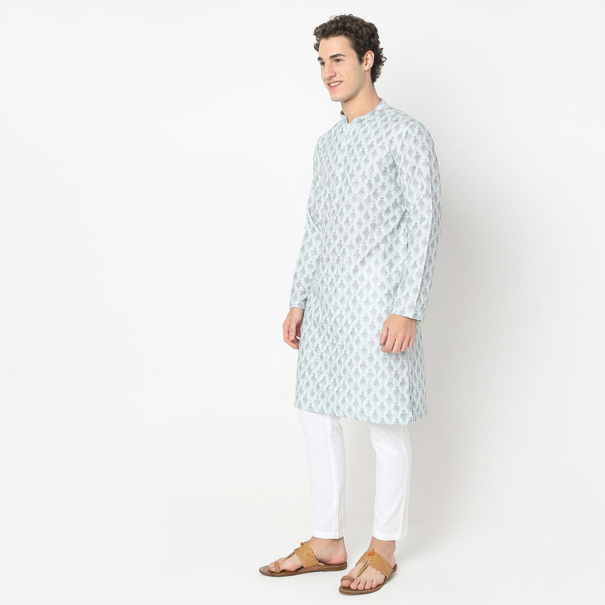 Regular Fit Printed Kurta