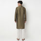 Buy Men Straight Fit Embroidered Full Sleeve Kurta  - Style Union