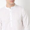 Straight Fit Lapet Long Kurta