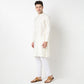 Jacquard Straight Long Kurta