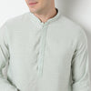 Jacquard Straight Long Kurta