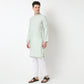 Jacquard Straight Long Kurta