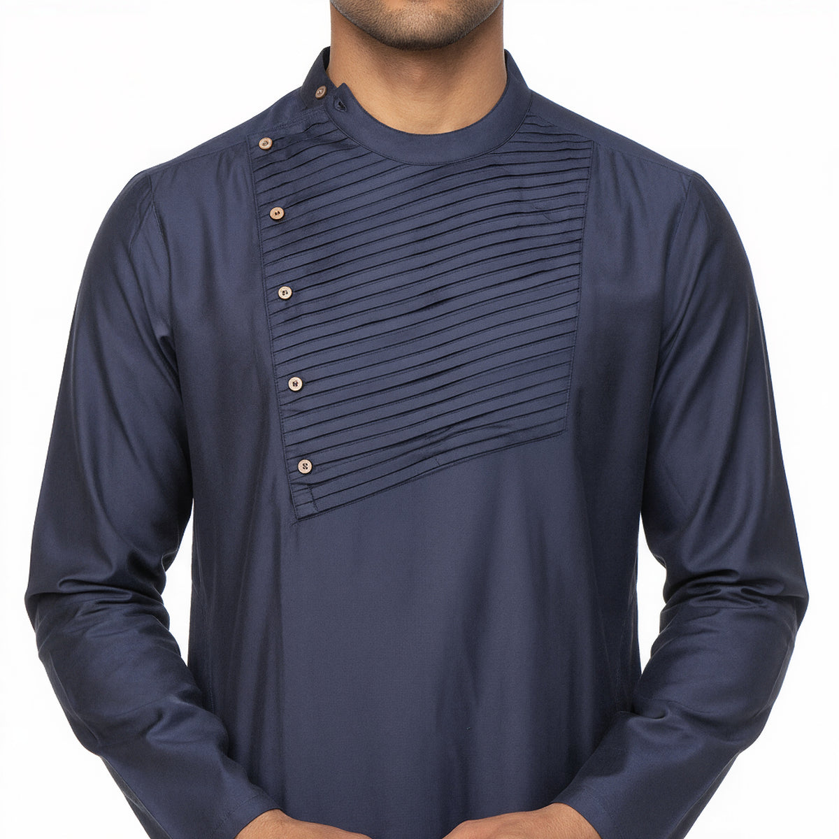 Pintuck Long Kurta