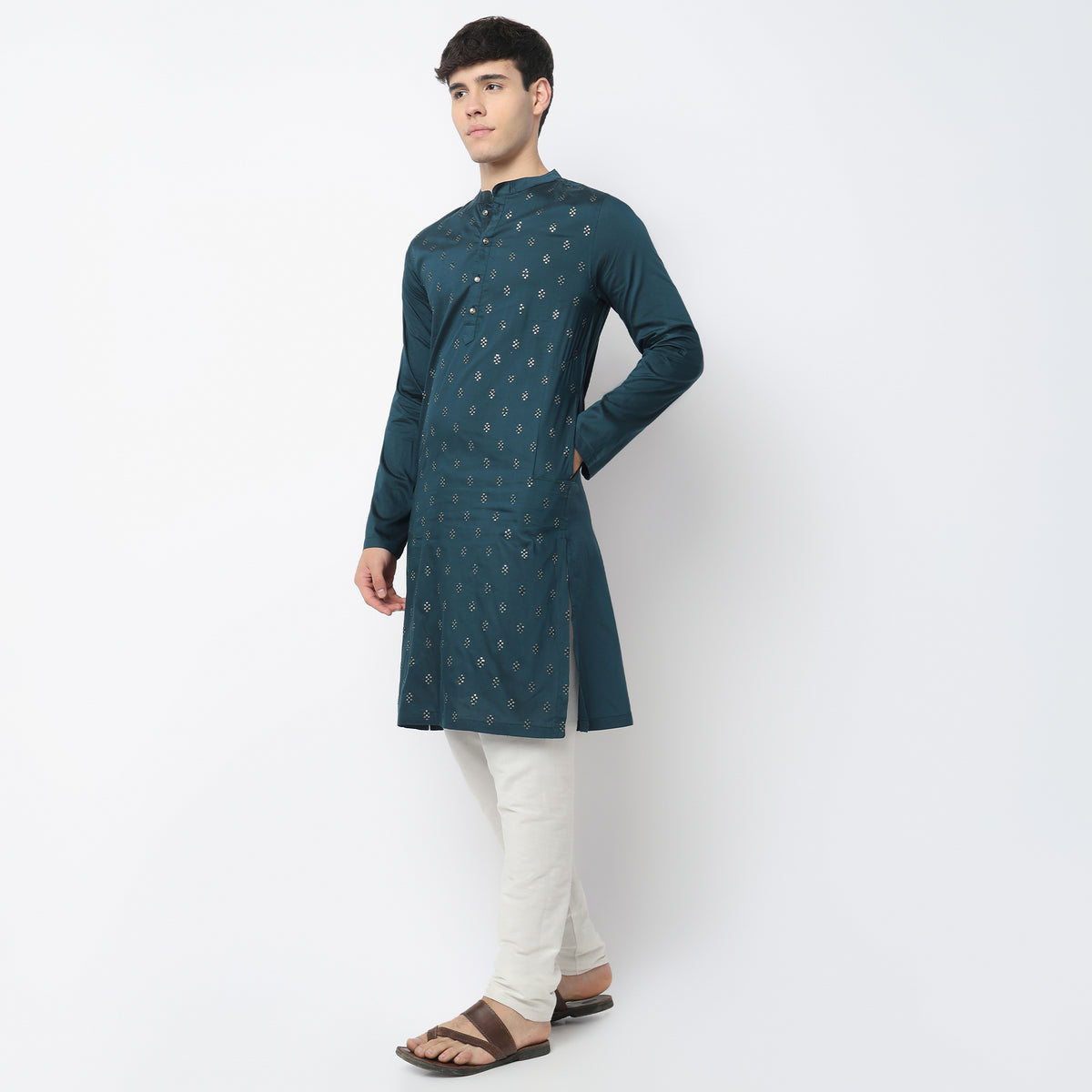 Embroidered Long Kurta