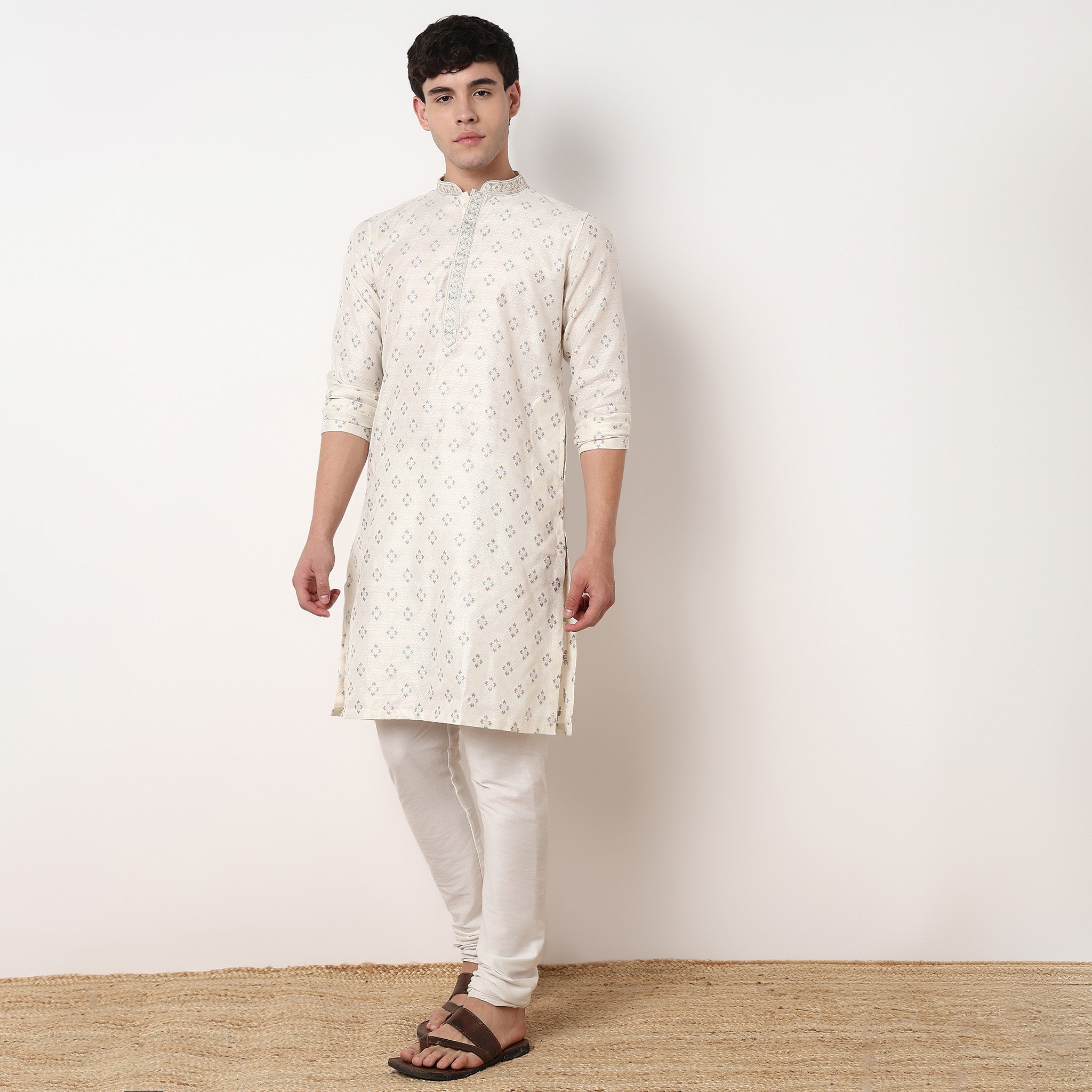 Jacquard Long Kurta