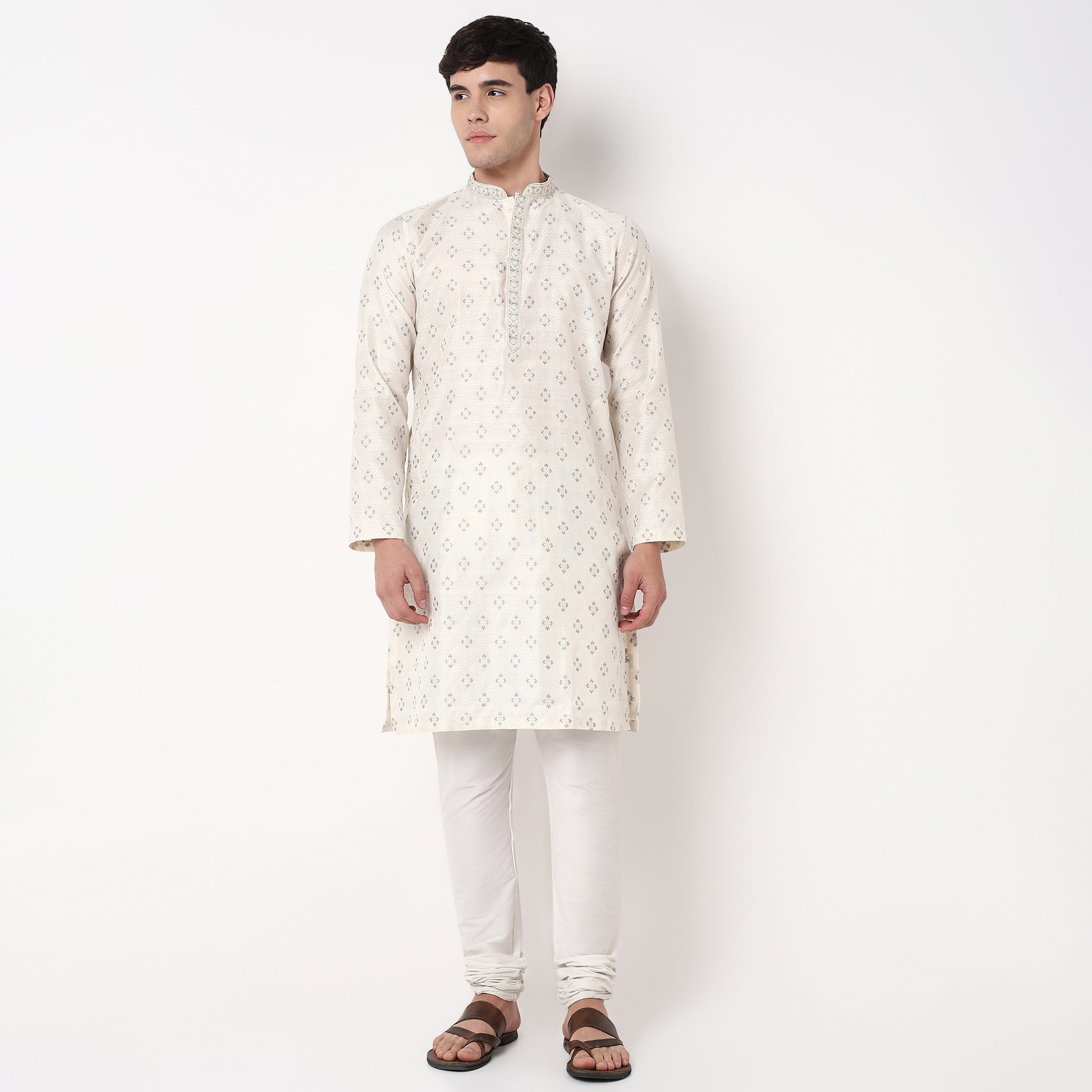 Jacquard Long Kurta