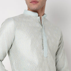 Jacquard Long Kurta