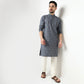 Dobby Jacquard Long Kurta