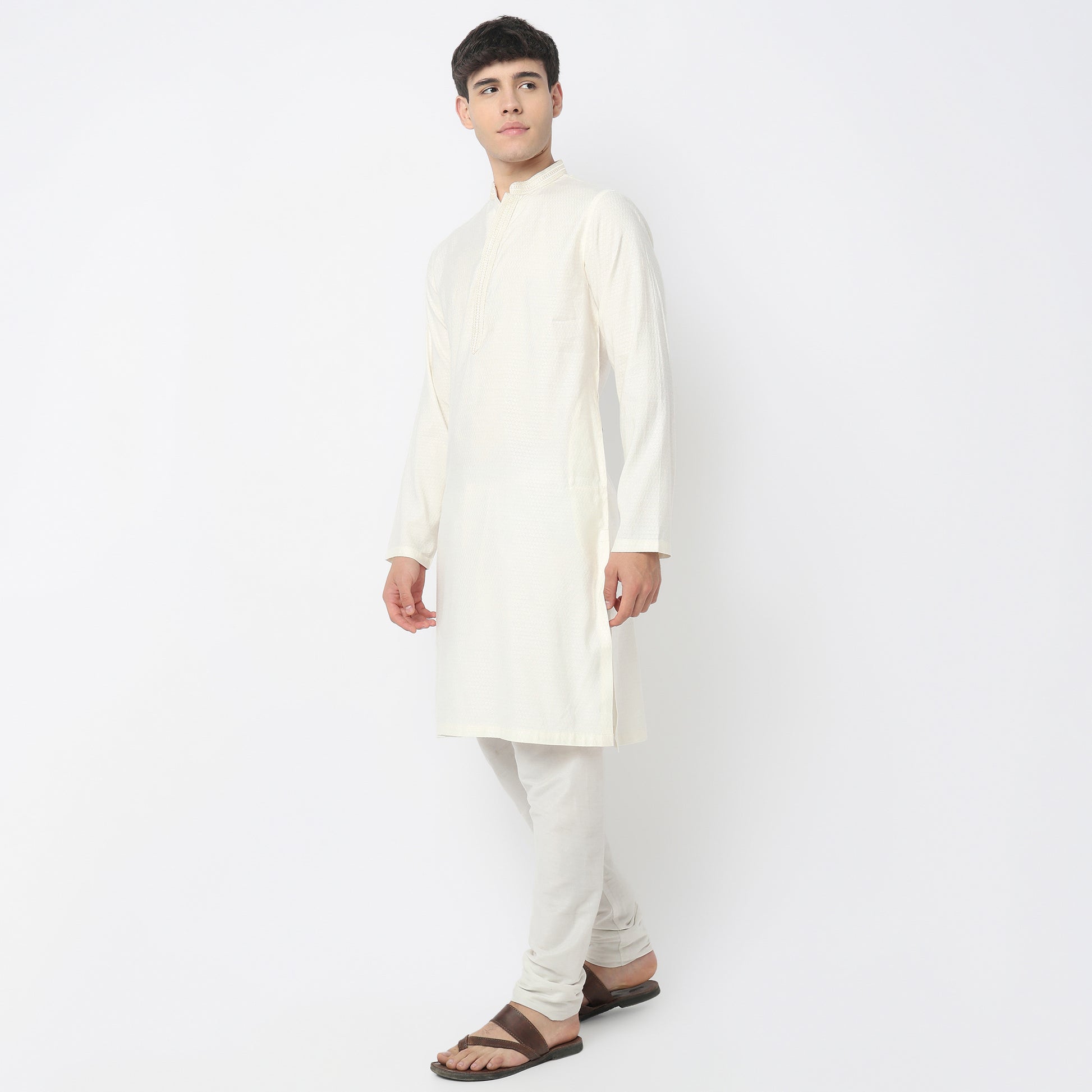 Jacquard Long Kurta