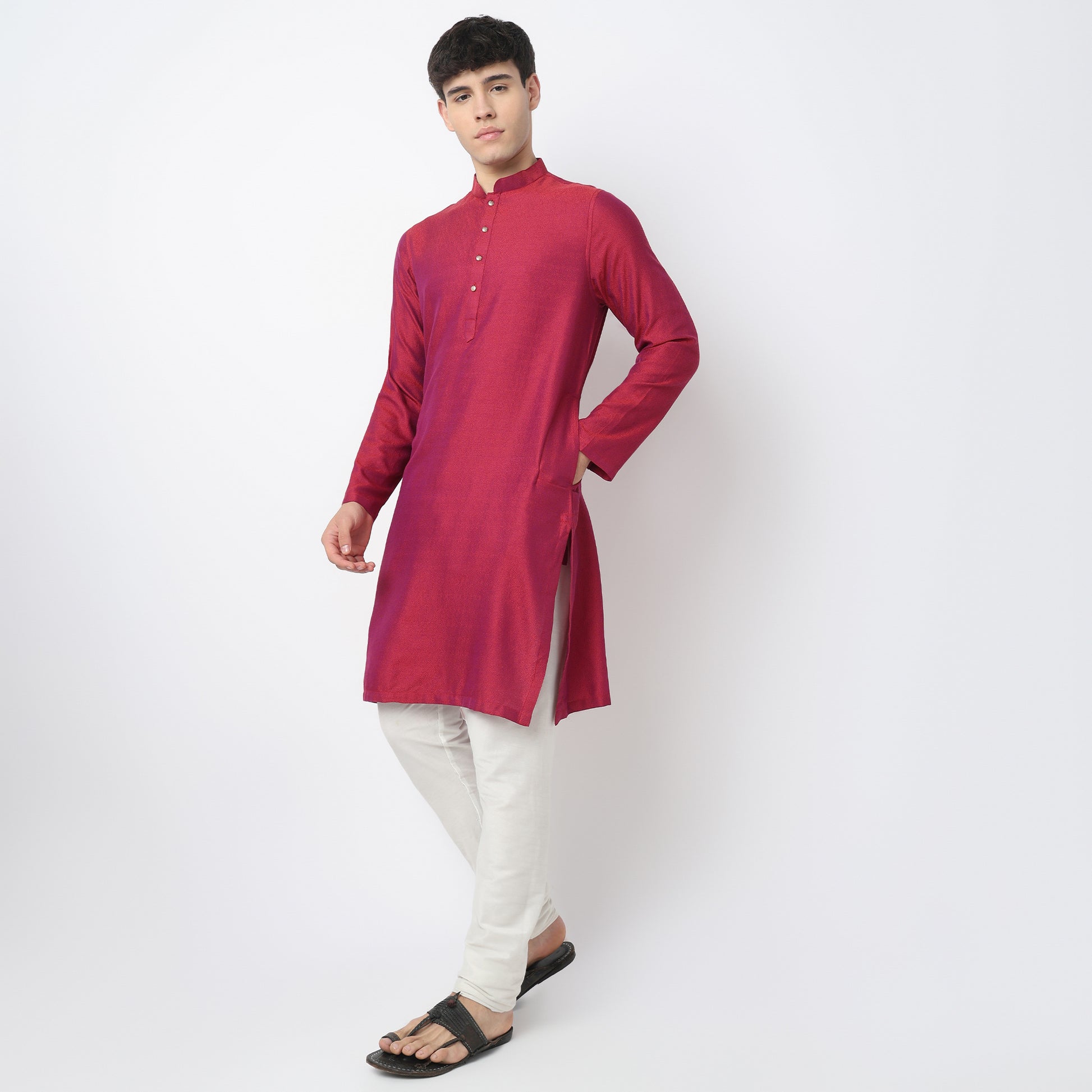 Jacquard Long Kurta