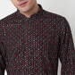 Buy Men Straight Fit Embroidered Full Sleeve Kurta  - Style Union